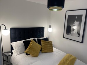 Apartamento | 1 dormitorio, tabla de planchar con plancha, wifi gratis y ropa de cama
