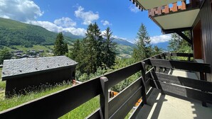 Property grounds - Cozy 2-room apartment in Valmorel, 50m from slopes, pets allowed (Valmorel)