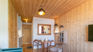 Living area - Studio 19m², Balcony, Ski-in/Ski-out - Val d'Isère (Val-d'Isère)