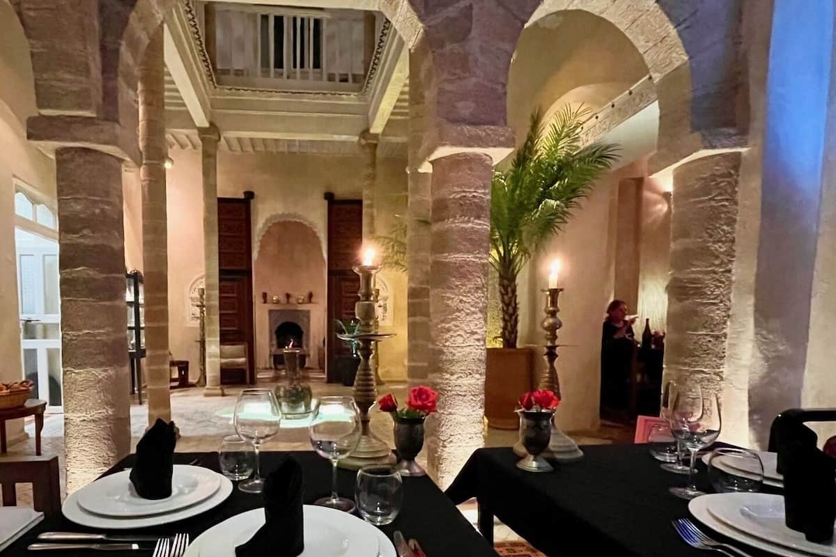 Villa, en-suite badkamer (Riad Malaïka) | Restaurant