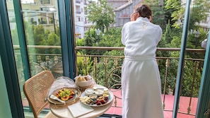 Superior Double Room, City View | Terrace/patio - Juan Rodriguez Hacienda (Athens)