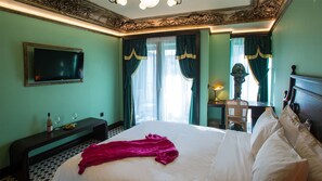 Superior Double Room, City View | In-room safe, desk, laptop workspace, blackout drapes - Juan Rodriguez Hacienda (Athens)
