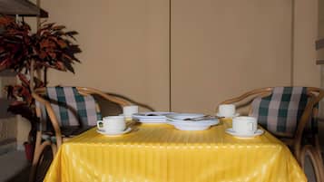 Petit déjeuner continental compris tous les jours