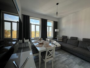 Exklusiv lägenhet | 3 sovrum, sängtillbehör av högsta kvalitet och Select Comfort-madrasser