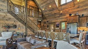 Unclassified image, 2 of 39, button - Newly Listed Cabin w/ Game Room, Hot Tub & Theater (Sevierville)