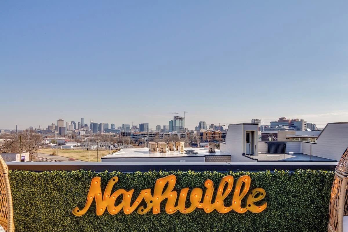 Utsikt fra overnattingsstedet