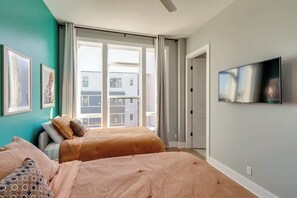4 chambres, fer et planche Ă repasser, Wi-Fi, draps fournis
