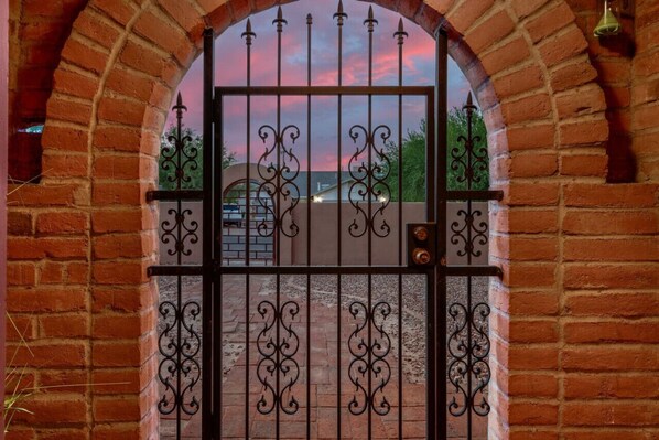 Enceinte de l’hébergement