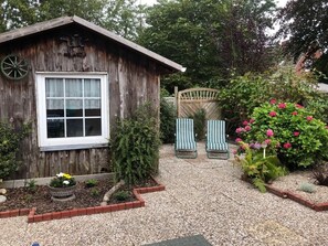 Terrace/patio - Cozy large vacation home in the heart of East Frisia (Moormerland)