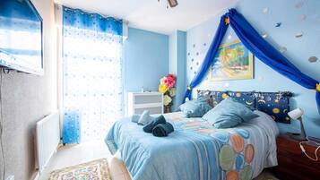 3 chambres, fer et planche Ă repasser, Wi-Fi, draps fournis