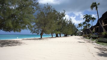 On the beach