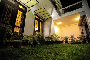 Façade de l’hébergement