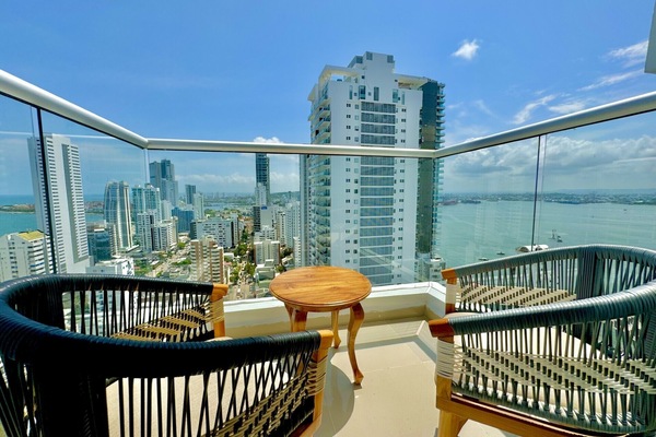 Deluxe Apartment, Sea View | Balcony