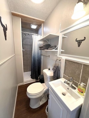 Hair dryer, towels - A comfy and very functional Efficiency apartment with many updates! (Cridersville)