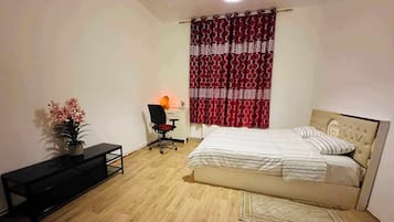1 habitación, wifi y ropa de cama
