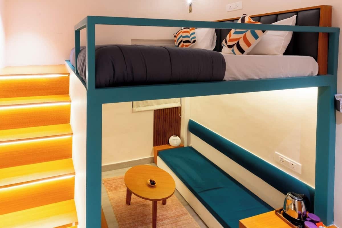 Studio Standard | Mörkläggningsgardiner, strykjärn/strykbräda, gratis wi-fi och sängkläder