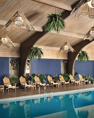 Piscine couverte. Field & Stream Lodge Bozeman