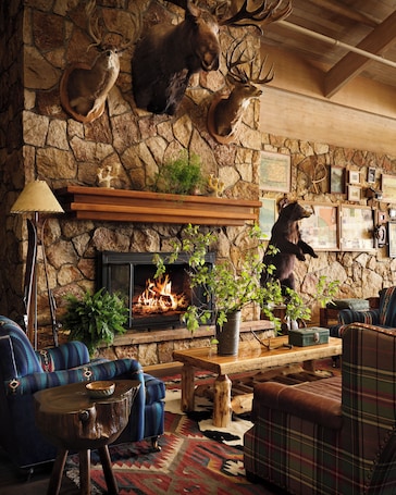 Sala de estar en el lobby
