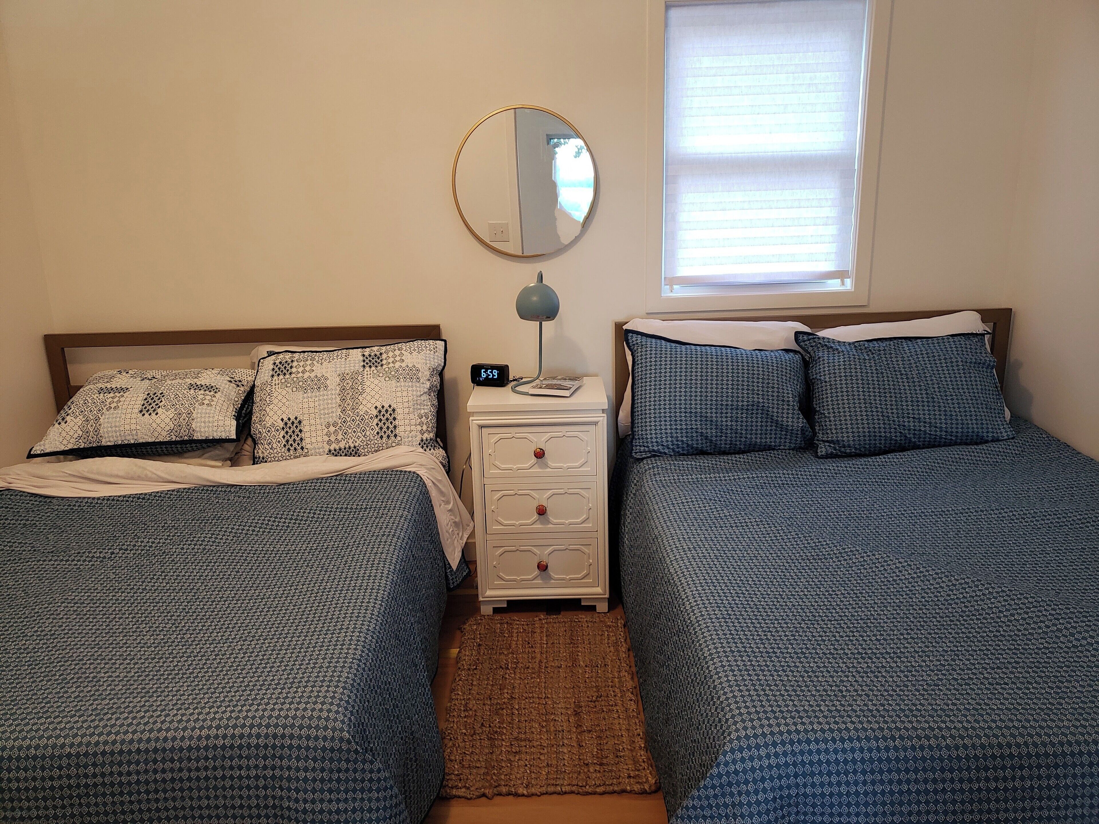 1 غرفة نوم وواي فاي وملاءات أسرّة