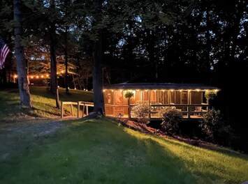 Enjoy the covered front porch
