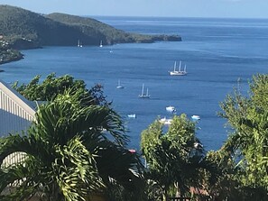 Utsikt fra overnattingsstedet