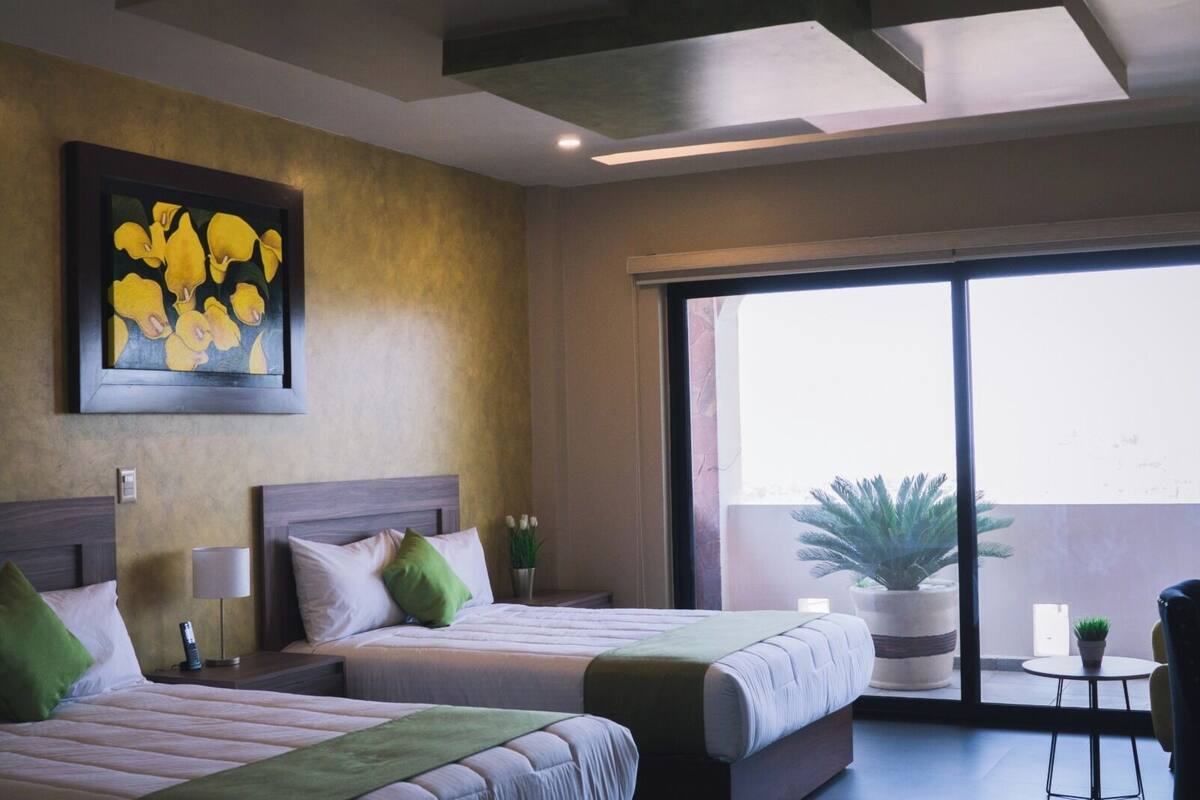 Junior Room, 2 Double Beds