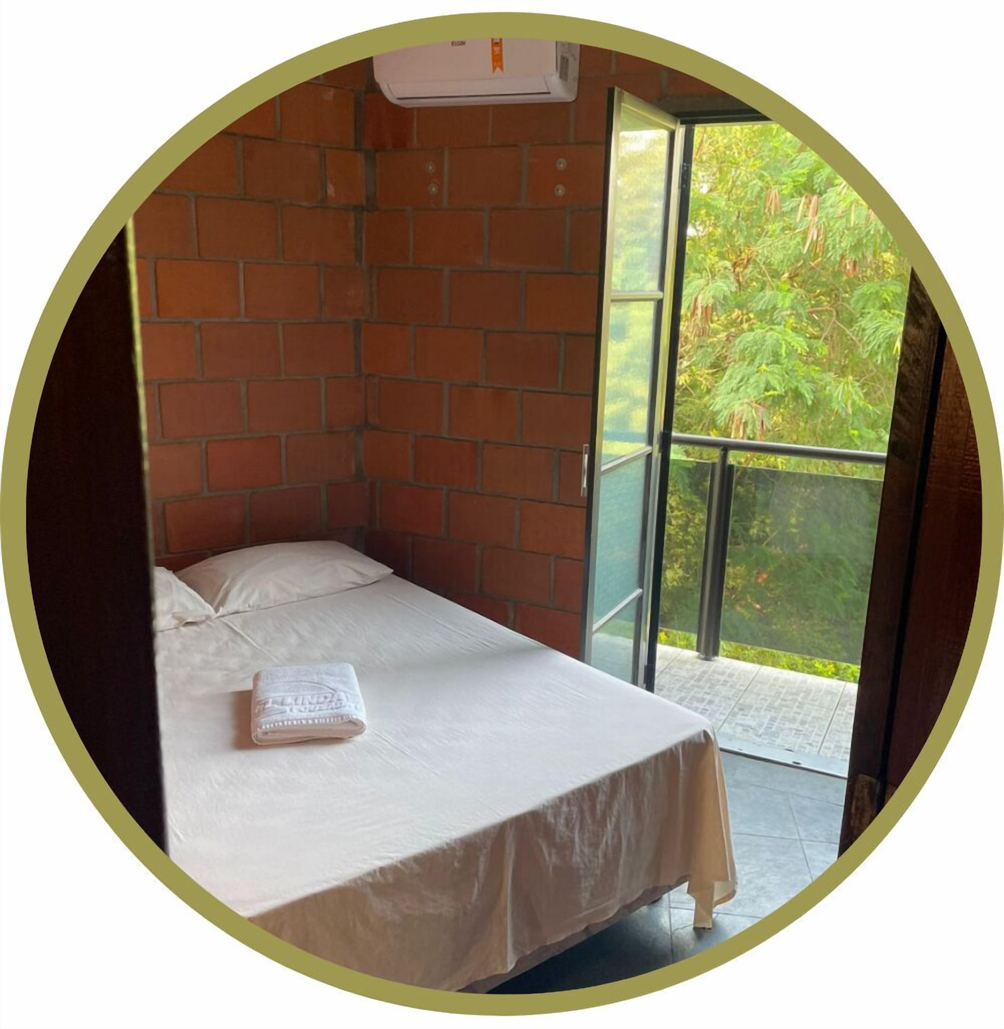 Basic Double Room, City View | Terrace/patio