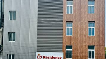 Fassade der Unterkunft