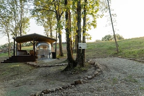 Enceinte de lâhĂ©bergement
