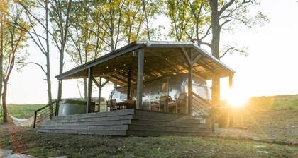 Secluded Airstream Stay on Ranch