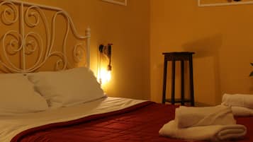 1 habitación, tabla de planchar con plancha, cuna de viaje y wifi