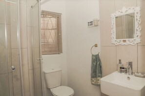 Towels, soap, shampoo, toilet paper - Rainbow Palace BnB (Bloemfontein)