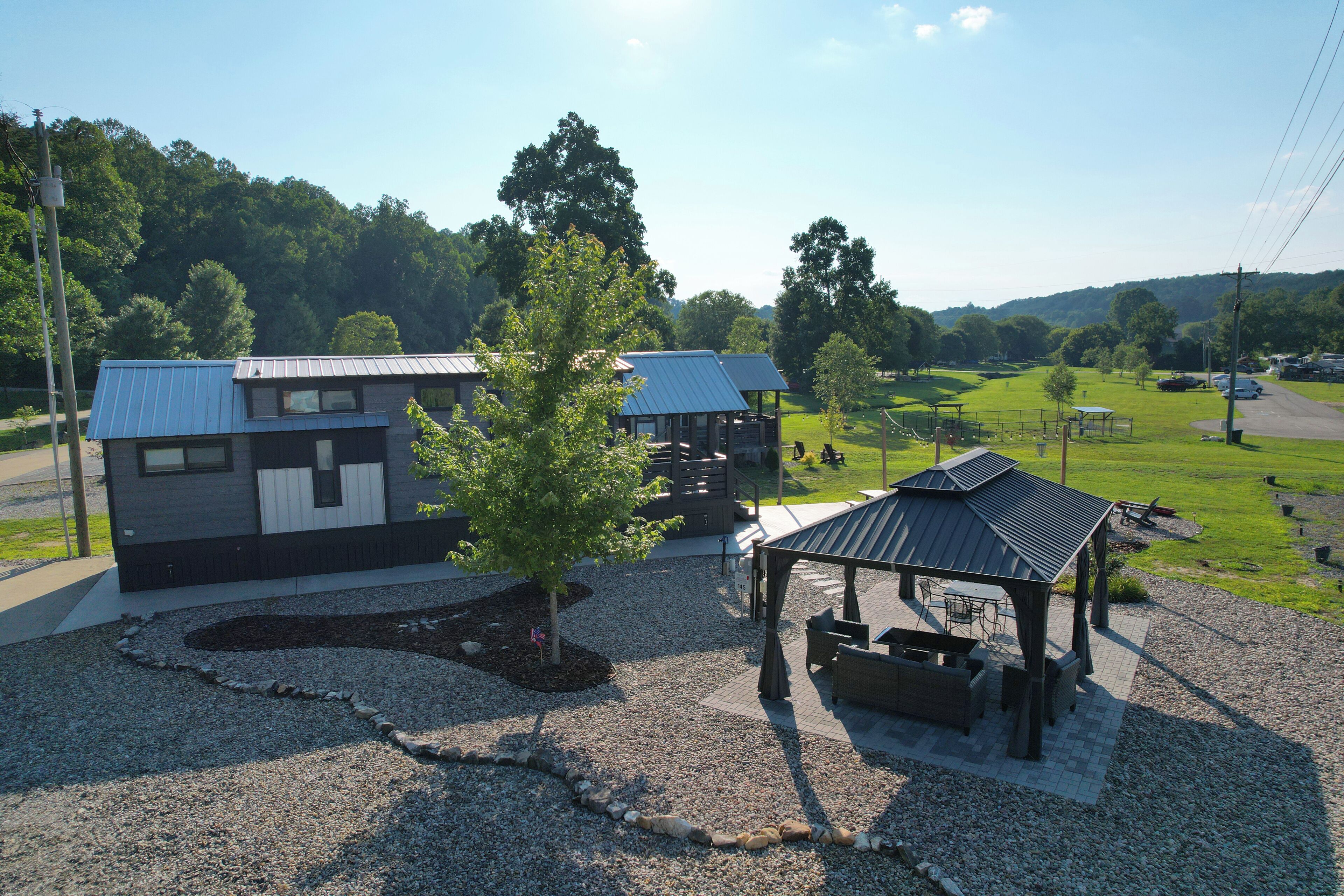 Enceinte de l’hébergement