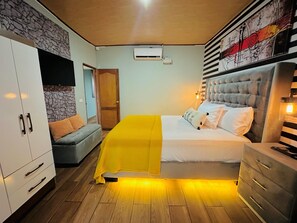 2 dormitorios, tabla de planchar con plancha, wifi y ropa de cama