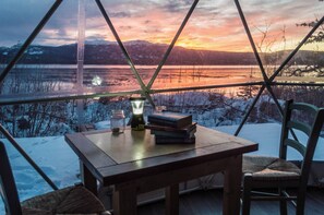 Tent, 1 Queen Bed, Lake View | Lake view - Little Atlin Lodge (Tagish)