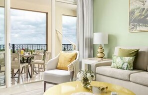 Living area - Villa Del Palmar Cancun Luxury Beach Resort & Spa One Bedroom - Room Only. (Cancún)