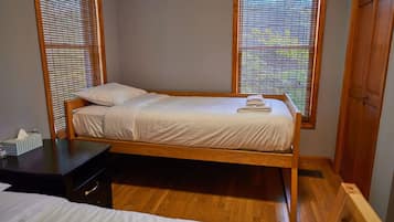 3 quartos, escrivaninha, Wi-Fi, roupa de cama