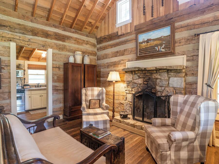 The Pines Cabin | Area soggiorno