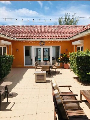 Restauration en plein air