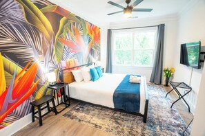 4 soverom, skrivebord, strykejern/-brett og wi-fi (inkludert)