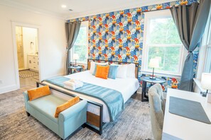 4 slaapkamers, een bureau, een strijkplank/strijkijzer, gratis wifi