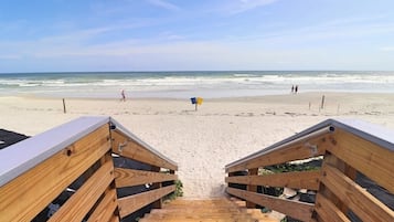 Sun loungers, beach towels