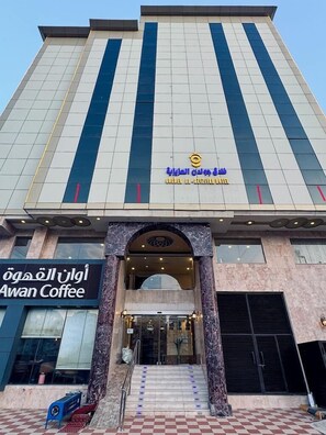 Façade de l’hébergement