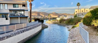 Relax on this beautiful River Front Get Away! Centrally located Unique Property 