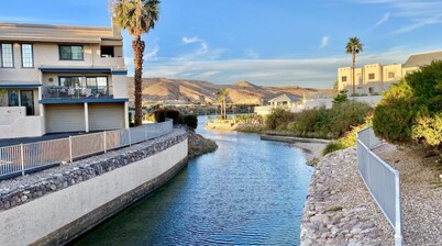 Relax on this beautiful River Front Get Away! Centrally located Unique Property 