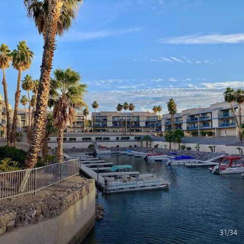 Relax on this beautiful River Front Get Away! Centrally located Unique Property 