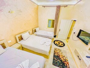 2 室のベッドルーム、アイロン / アイロン台、WiFi、ベッドシーツ