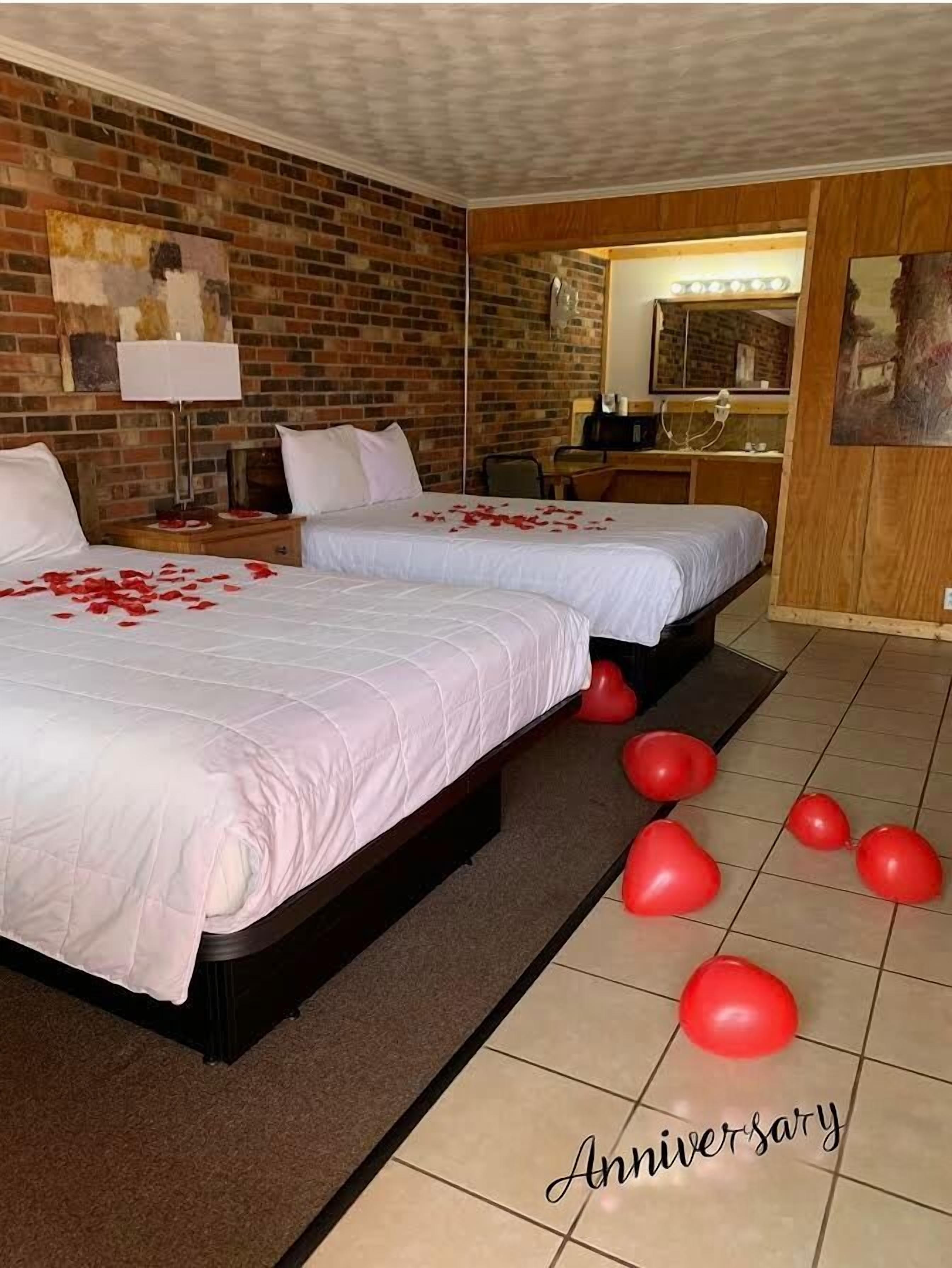 Standard Double Room, 2 Double Beds | Desk, iron/ironing board, free WiFi, bed sheets