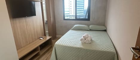 2 chambres, fer et planche Ă repasser, Wi-Fi, literie fournie