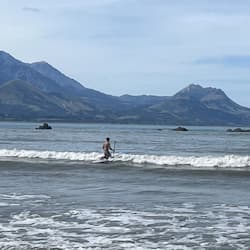 Surfing/boogie boarding